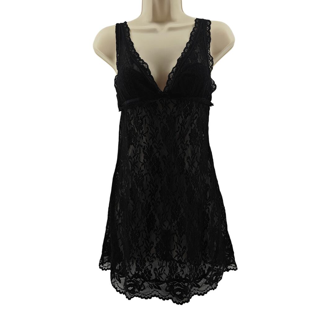 Victoria's Secret Very Sexy Black Lace Lingerie Medium